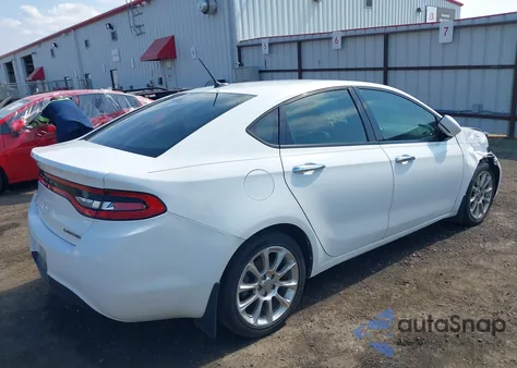 2013 Dodge Dart Limited z USA, uszkodzony, nr VIN 1C3CDFCA3DD214038